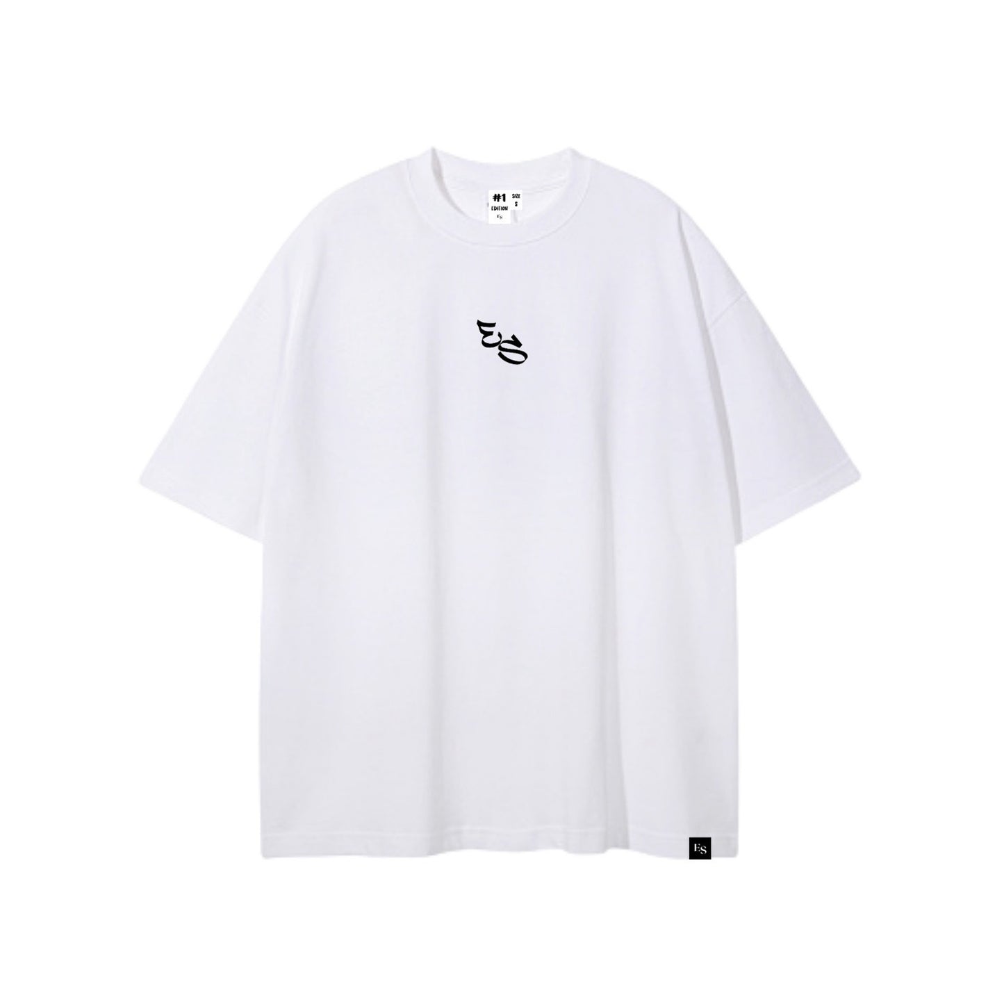 ES CORE SILENCE TEE – CLOUD WHITE (CIRCLE)