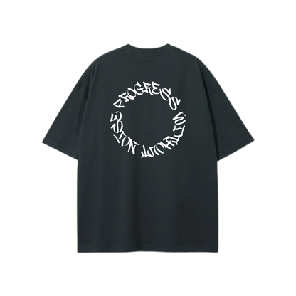 ES CORE SILENCE TEE – STORM BLACK (CIRCLE)