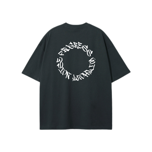 ES CORE SILENCE TEE – STORM BLACK (CIRCLE)