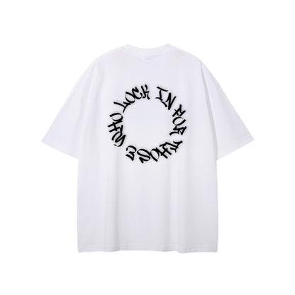 ES CORE SILENCE TEE – CLOUD WHITE (CIRCLE)
