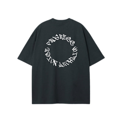 ES CORE SILENCE TEE – STORM BLACK (CIRCLE)
