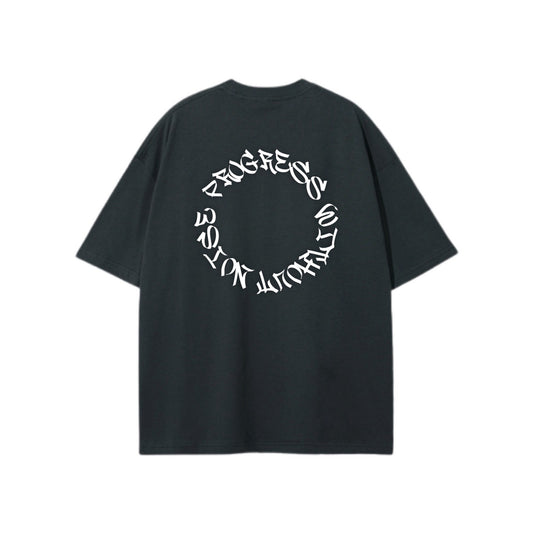ES CORE SILENCE TEE – STORM BLACK (CIRCLE)